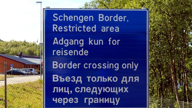 Granična kontrolna postaja Storskog između Norveške i Rusije