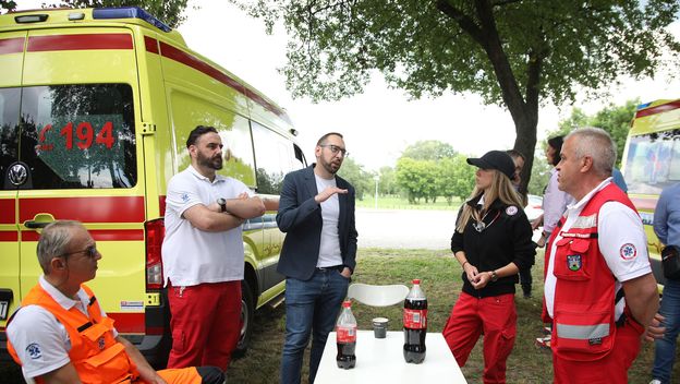 Tomašević i timovi hitne pomoći na norijadi