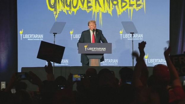 Donald Trump izviždan na stranačkoj konvenciji libertarijanaca