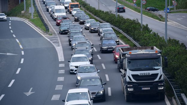 Gužve na cestama diljem Hrvatske - 3