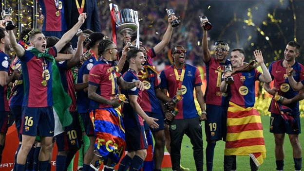 Barcelona slavi trofej Kup kralja