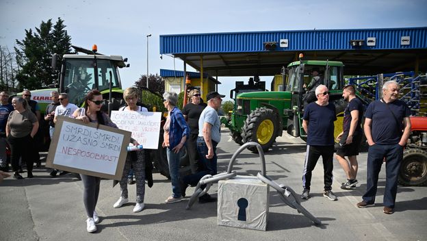 Prosvjed građana ispred ulaza u Jakuševec - 7