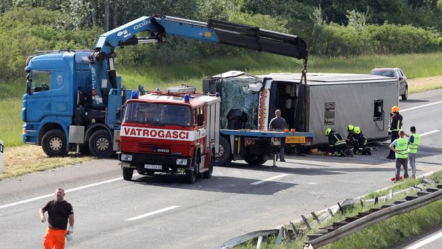 Nesreća na A3 kod Popovače - 1