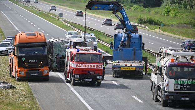 Mjesto prometne nesreće na autocesti A3 kod Popovače - 1