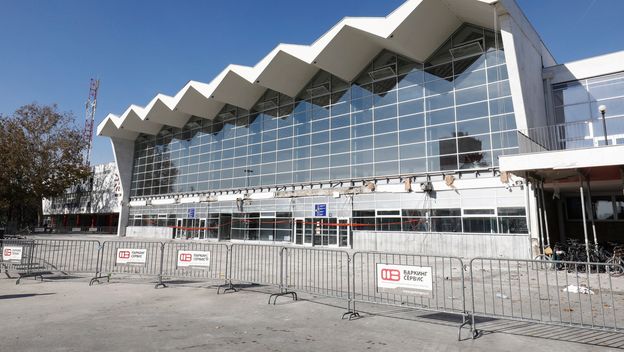 Nadstrešnica na Željezničkoj stanici u Novom Sadu
