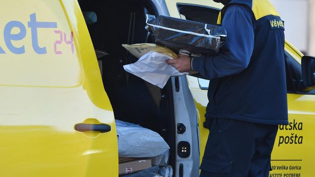 Poštar, ilustracija