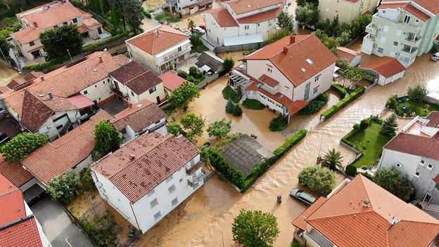 Posljedice poplava u Medulinu snimljene dronom - 1
