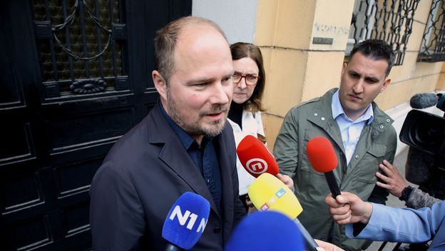 Luka Korlaet na ispitivanju u USKOK-u