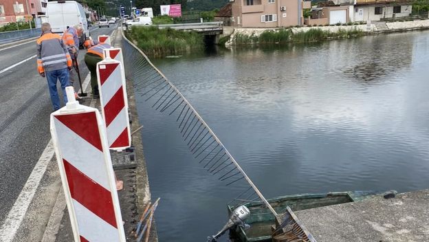 Prometna nereća u mjestu Podgradina