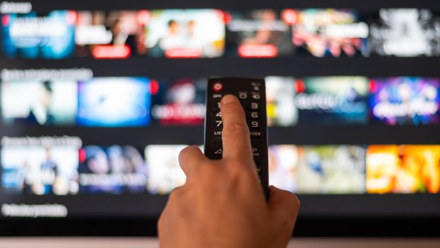 Pregled filmova i serija na streaming servisu, ilustracija