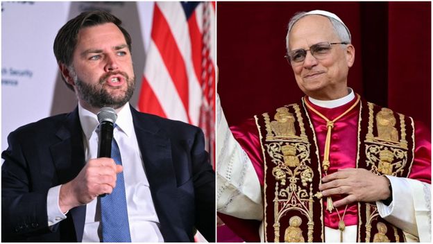 Američki potpredsjednik JD Vance i papa Lav XIV.