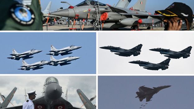 MIG-29, JF-17, Rafale, SU-30, J-10C