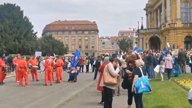 Prosvjed prosvjetnih radnika