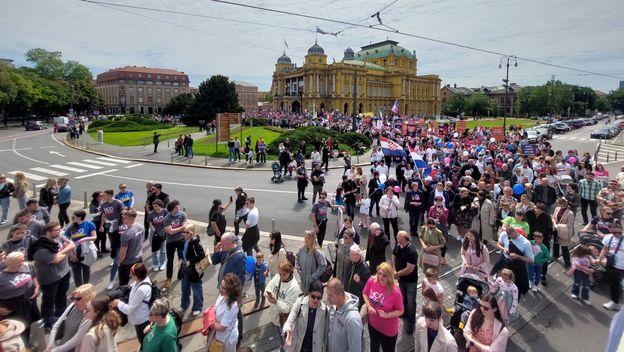 Hod za život u Zagrebu