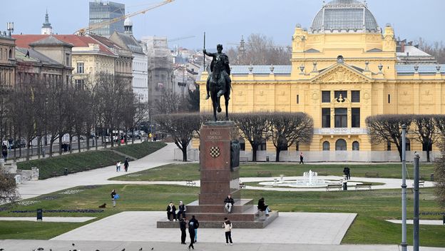 Tomislavov trg, ilustracija
