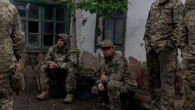 Ukrajinski vojnici u Donjopetrovskoj regiji