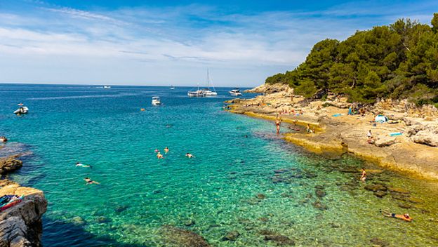 Plaža u Istri