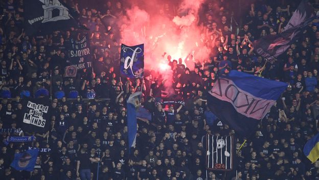 Navijači na utakmici Dinamo Zagreb - Slaven Belupo