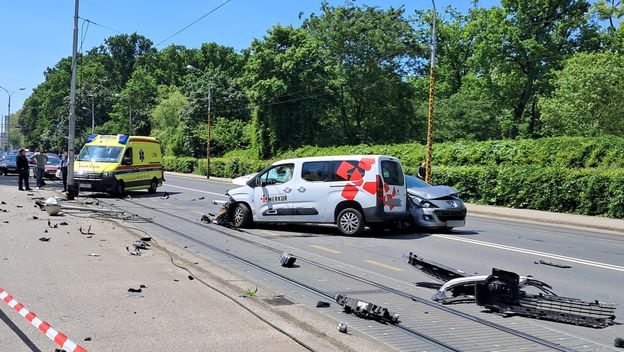 Prometna nesreća na Maksimirskoj cesti