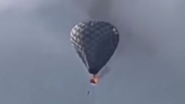 Muškarac stradao nakon što se balon zapalio i poletio