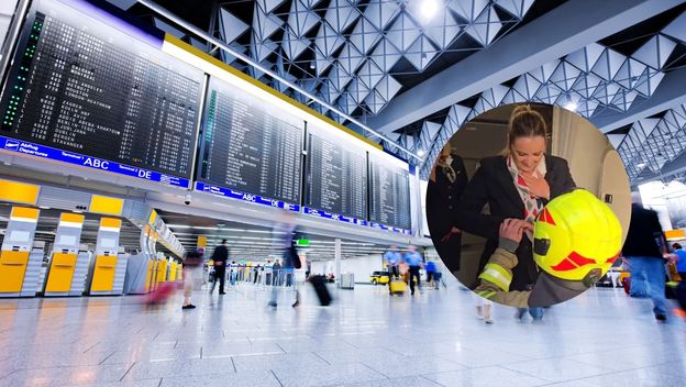 Zračna luka i scene zaruka u Zračnoj luci Zagreb