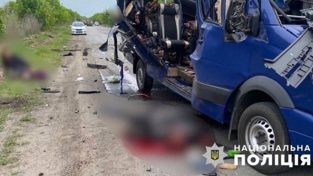 Ruski napad na putnički autobus
