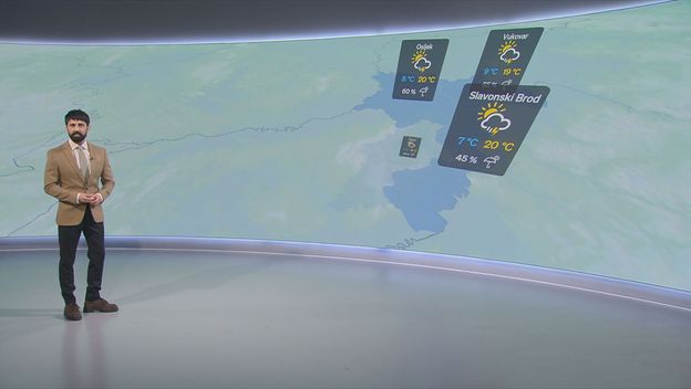 Darijo Brzoja, meteorolog Dnevnika Nove TV