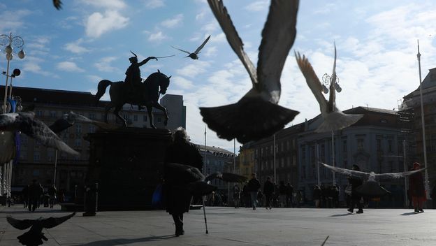 Trg bana Josipa Jelačića u Zagrebu