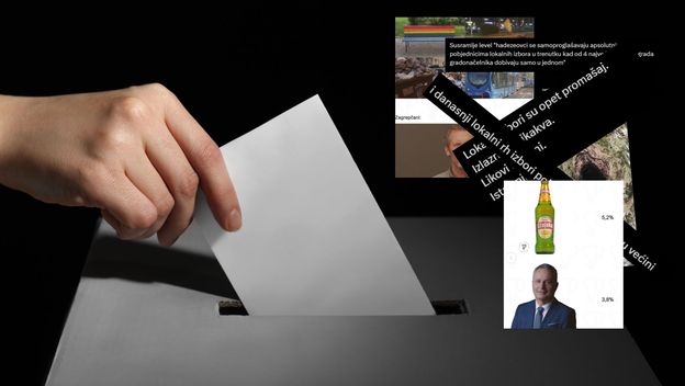 Kutija za glasovanje i reakcije na izbore s društvenih mreža