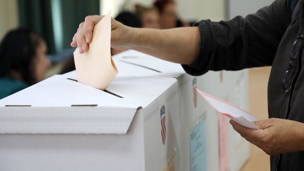 Glasanje na lokalnim izborima 2025.