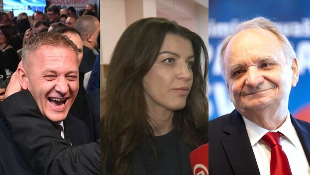 Krešo Beljak, Josipa Pleslić, Branimir Glavaš