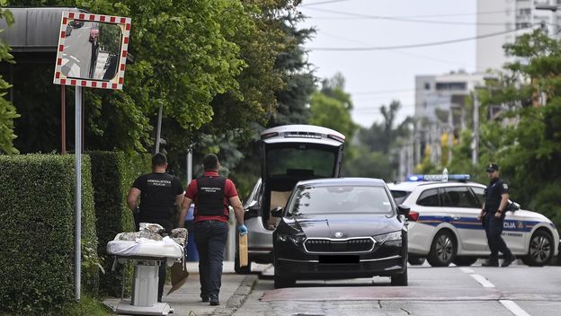 Policijski očevid u salonu za masažu gdje je muškarac napao ženu