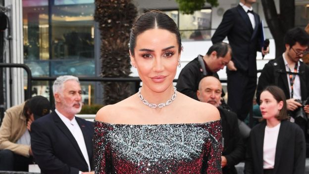 Tamara Kalinić u kreaciji brenda Elie Saab na premijeri filma A Simple Accident