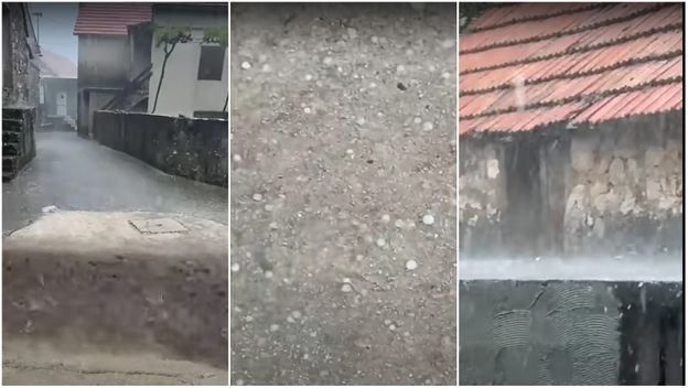 Tuča na jugu Hrvatske
