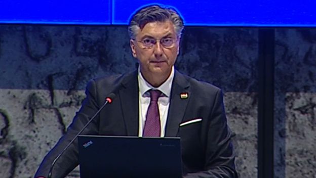 Andrej Plenković na sjednici Vlade
