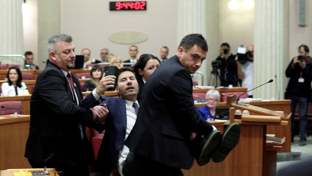 Ivan Pernar na 14. sjednici Sabora RH