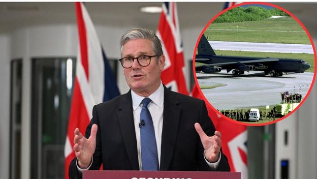 Keir Starmer i vojna baza Diego Garcia