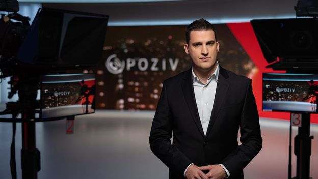 Reporter Dnevnika Nove TV Domagoj Mikić