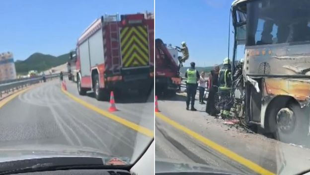 Teška prometna nesreća na autocesti