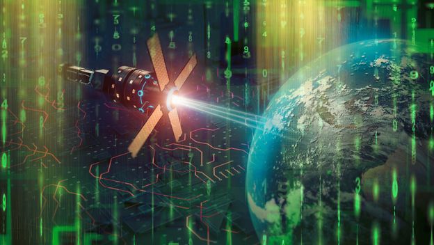 Satelit, ilustracija