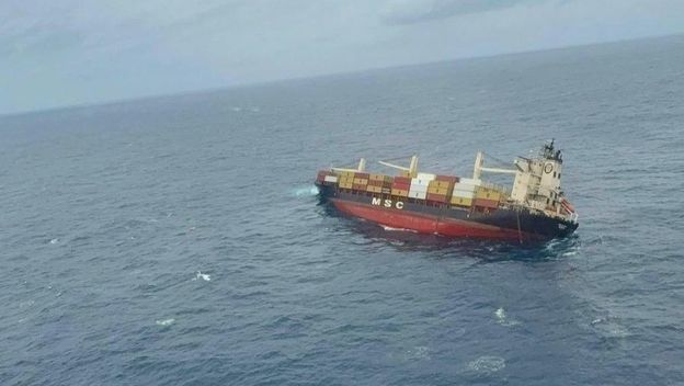 Indija: Potonuo teretni brod