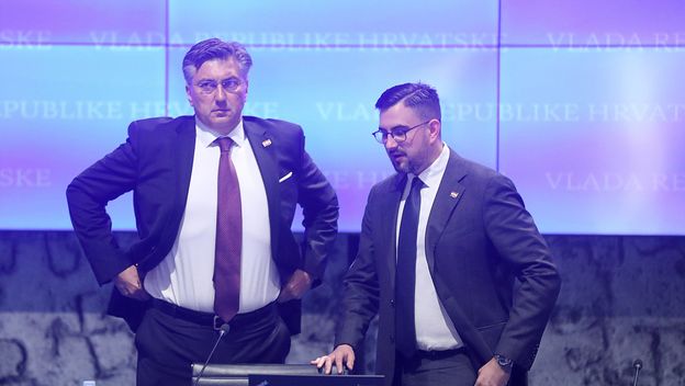 Premijer Andrej Plenković na Vladi RH