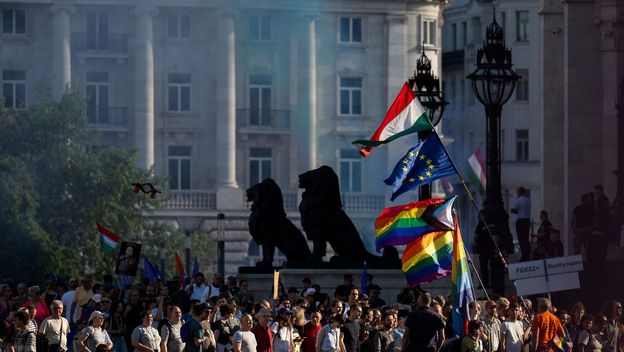 Prosvjed u Mađarskoj