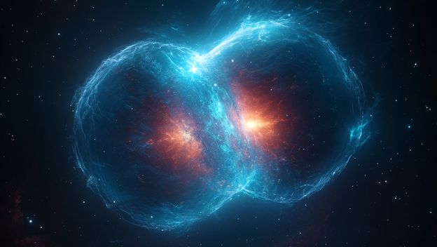 Binarni zvjezdani sustav, ilustracija