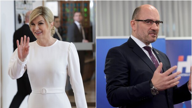 Kolinda Grabar Kitarović i Milijan Brkić