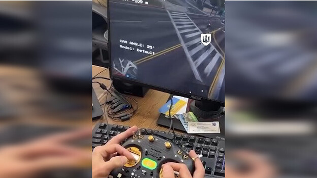 Ukrajinski pilot dronova pokazuje vještine u računalnoj igri GTA V