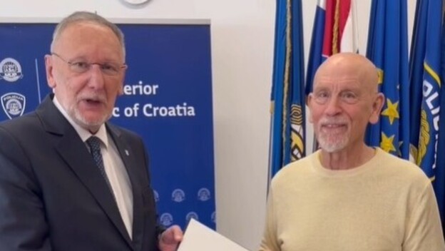 Davor Božinović i John Malkovich - 1