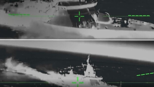 Ukrajinski dron u napadu na rusku korvetu u Kaspijskom jezeru