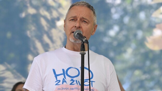 Marko Perković Thompson na Hodu za život - 1