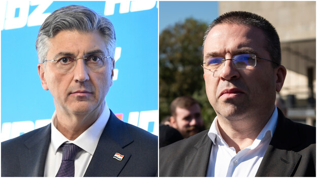 Andrej Plenković i Tomislav Sokol